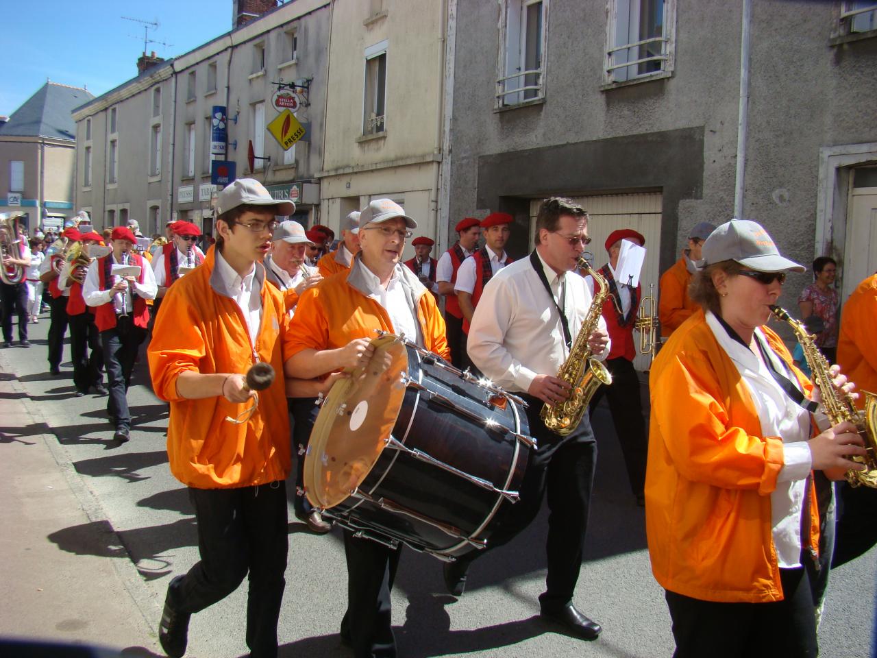défilé après messe